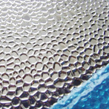 mirror finish hammer embossed aluminum plat